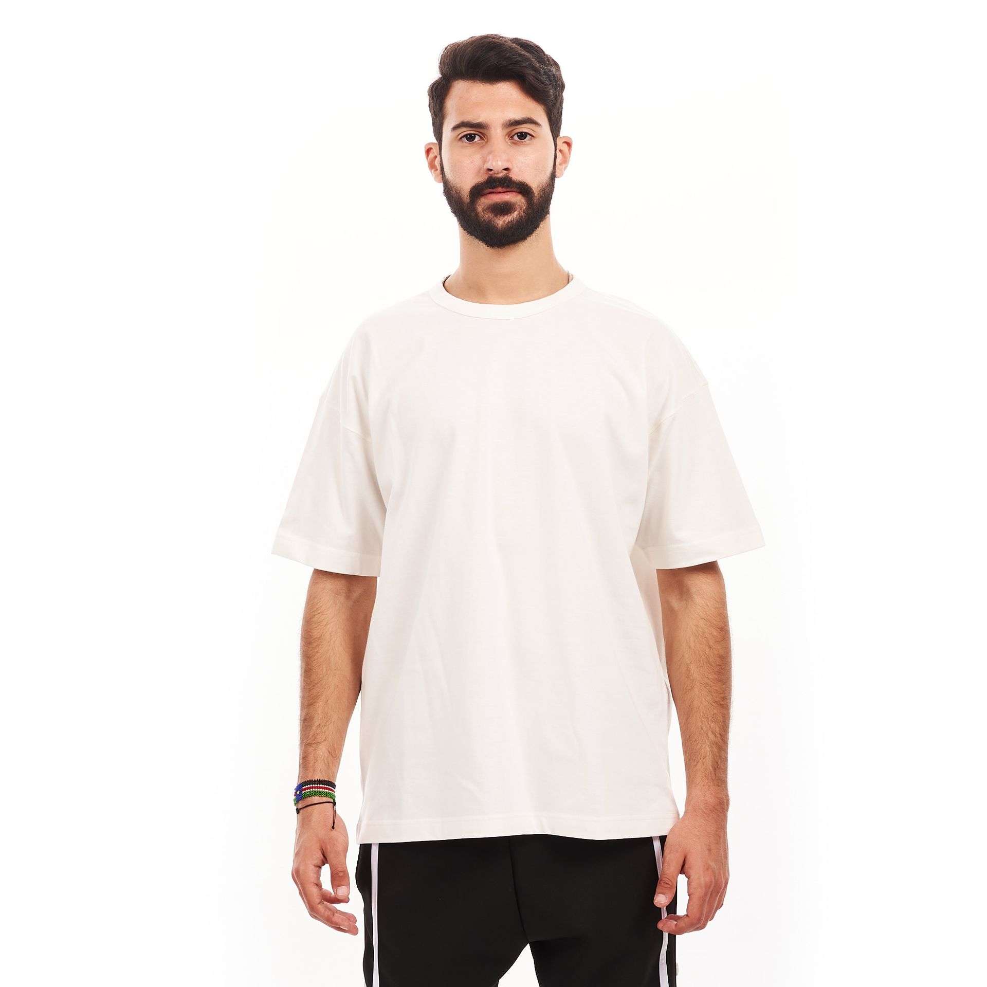 White Oversized T shirt - Bam Clothing